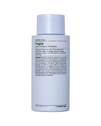 J Beverly Hills Hair Care Fragile Shampoo - Шампунь для окрашенных и поврежденных волос 340 мл - hairs-russia.ru